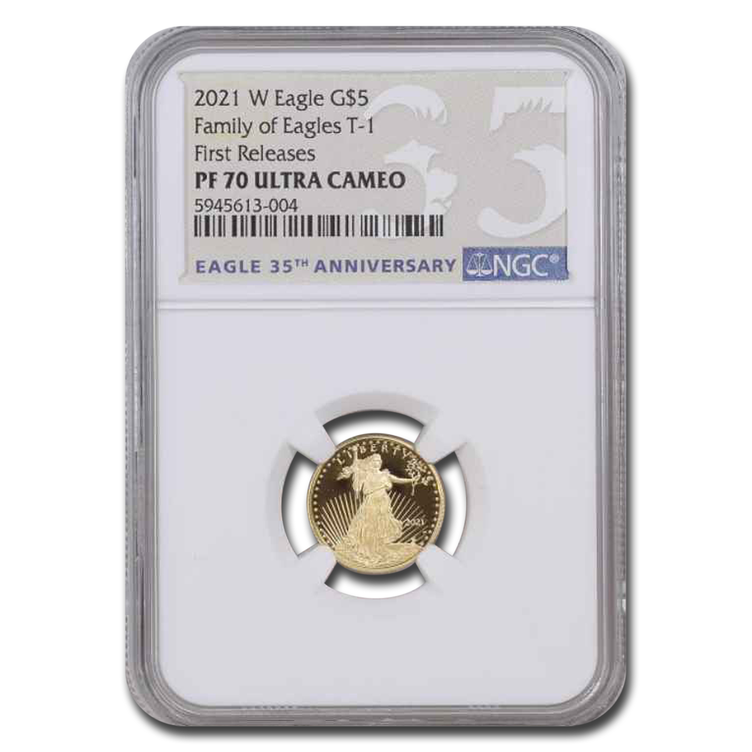 Buy 2021-W 4-Coin Proof Gold Eagle Set (Type 1) PF-70 NGC | APMEX